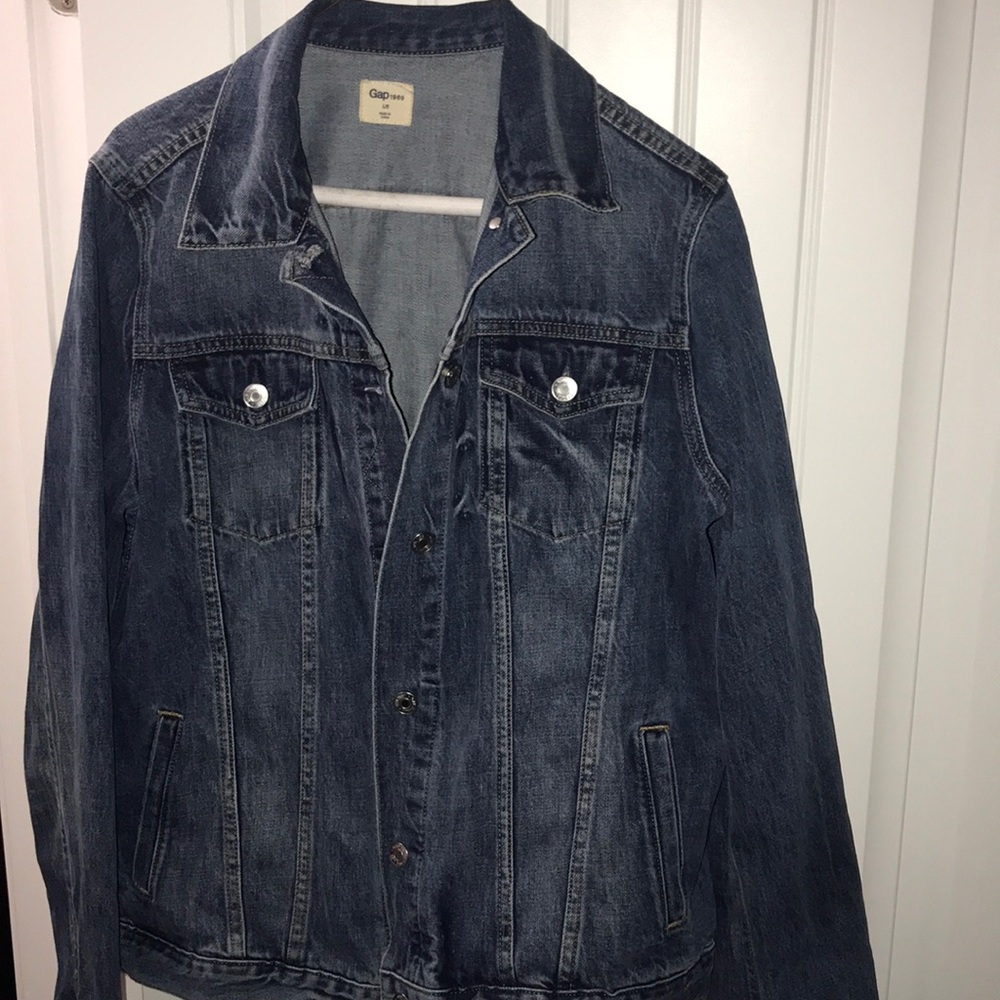 distressed denim jacket - Picture 2 of 6